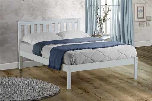 Denver King Bed White-0