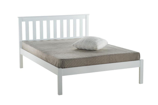 Denver Small Double Bed White-1