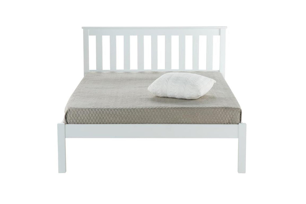 Denver Small Double Bed White-5