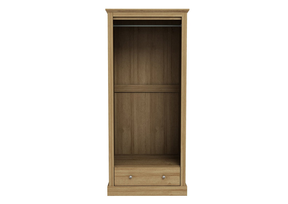 Devon 2 Door Wardrobe Oak-1