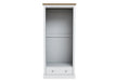 Devon 2 Door Wardrobe White-1