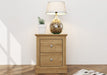 Devon Bedside Cabinet Oak-1