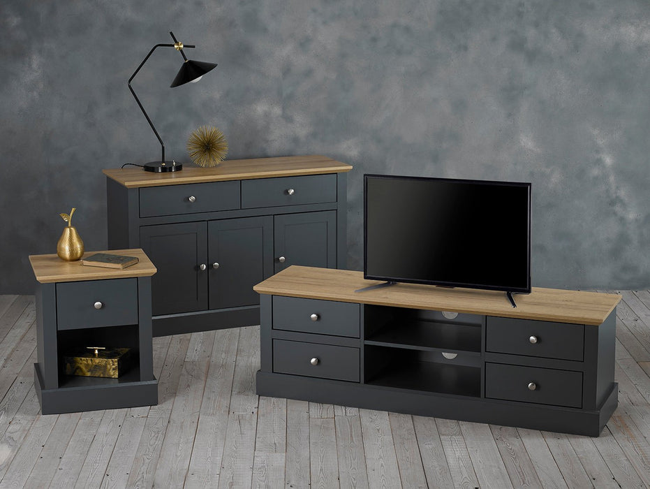 Devon TV Unit Charcoal-2