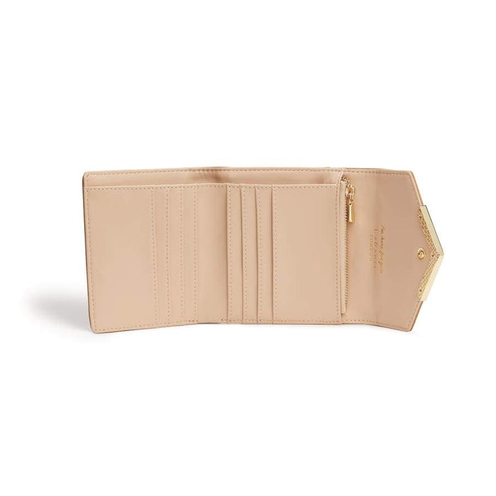 Diana Brown Small Vegan Bifold Purse-1