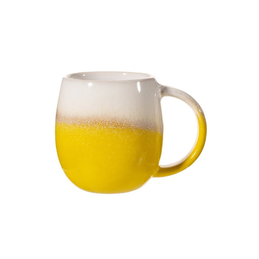 Dip Glazed Ombre Yellow Mug - Kozeenest