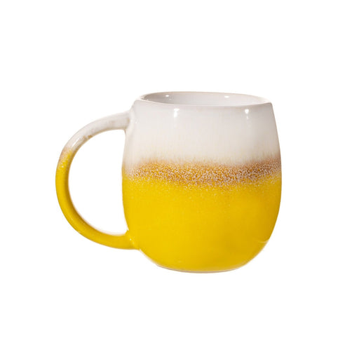 Dip Glazed Ombre Yellow Mug - Kozeenest