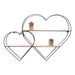 Double Heart Wall Shelf 83cm - Kozeenest