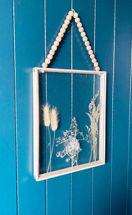 Dried Wildflower Wall Hanging Picture - Kozeenest