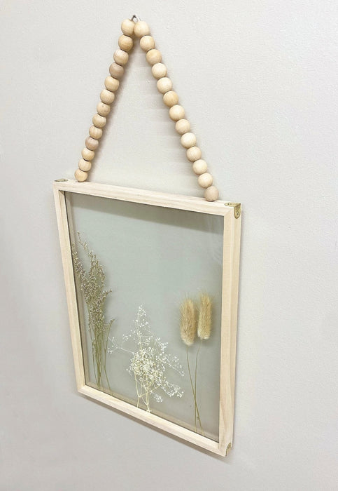 Dried Wildflower Wall Hanging Picture - Kozeenest