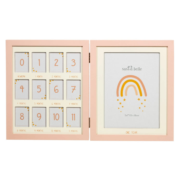 Earth Rainbow First Year Multi Photo Frame - Kozeenest