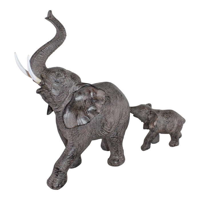 Elephant With Baby Ornament - Kozeenest