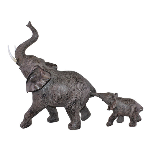 Elephant With Baby Ornament - Kozeenest