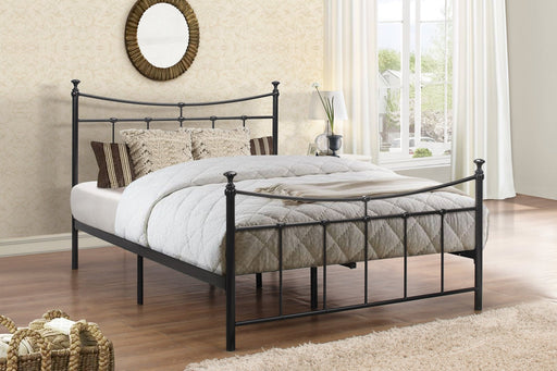 Emily Double Bed Black-0