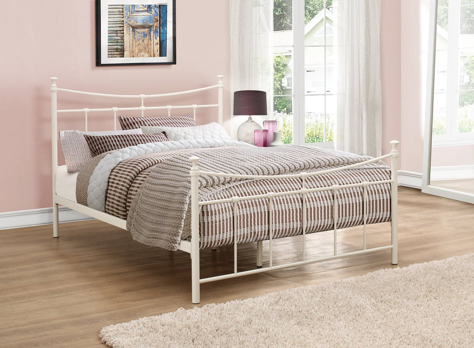 Emily Double Bed White-0