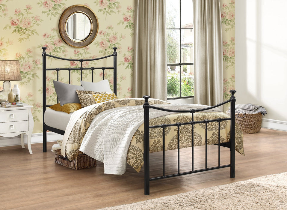 Emily Single Bed - Black-0