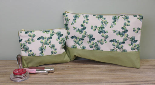 Eucalyptus Toiletries Bag 35x24cm - Kozeenest