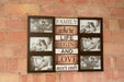 Family & Love Themed Black Multi Photo Frame - Kozeenest