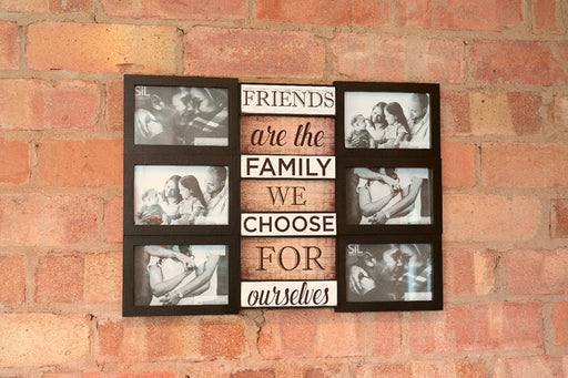 Family Themed Black Multi Photo Frame - Kozeenest