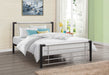 Faro Small Double Bed Silver-0