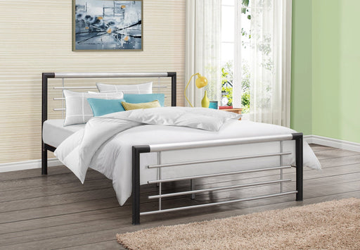 Faro Small Double Bed Silver-0