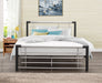 Faro Small Double Bed Silver-2