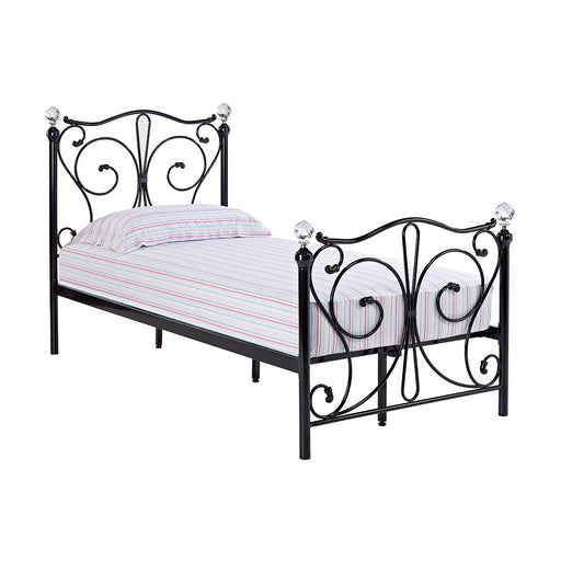 Florence 3.0 Single Bed Black-0