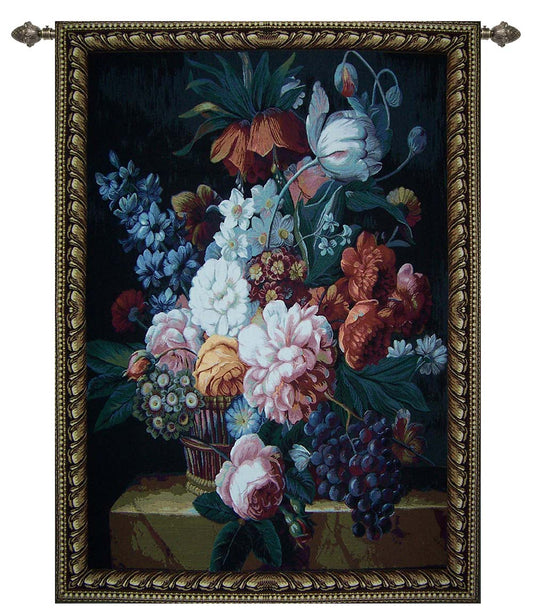 Flower and Grape - Wall Hanging 98cm x 138cm (70 rod) - Kozeenest