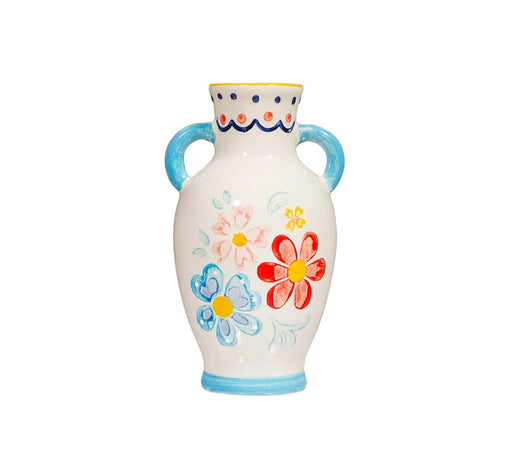 Folk Floral Small Vase - Kozeenest