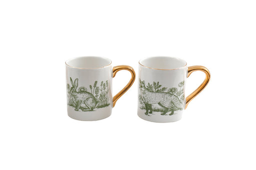 Forest Toile Mugs - Kozeenest