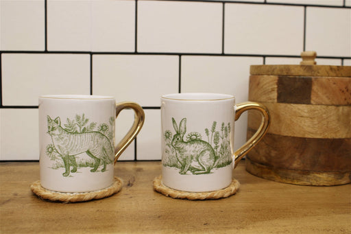 Forest Toile Mugs - Kozeenest