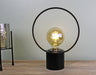 Free Standing Round Wire Lamp - Kozeenest