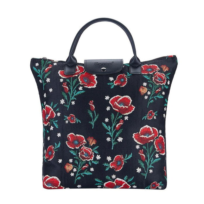 Frida Kahlo Poppy - Foldaway Bag - Kozeenest