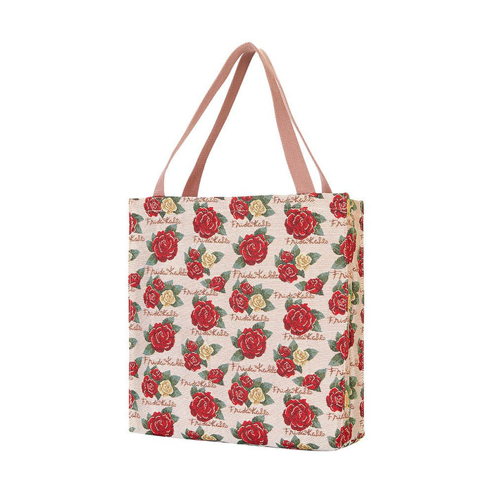 Frida Kahlo Rose - Gusset Bag - Kozeenest