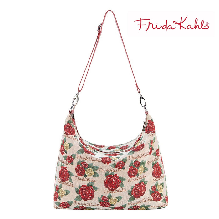 Frida Kahlo Rose - Slouch Bag - Kozeenest