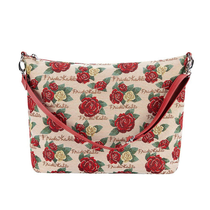 Frida Kahlo Rose - Slouch Bag - Kozeenest