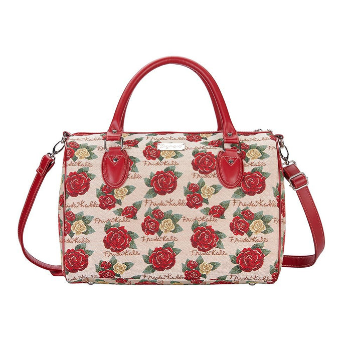 Frida Kahlo Rose - Travel Bag - Kozeenest