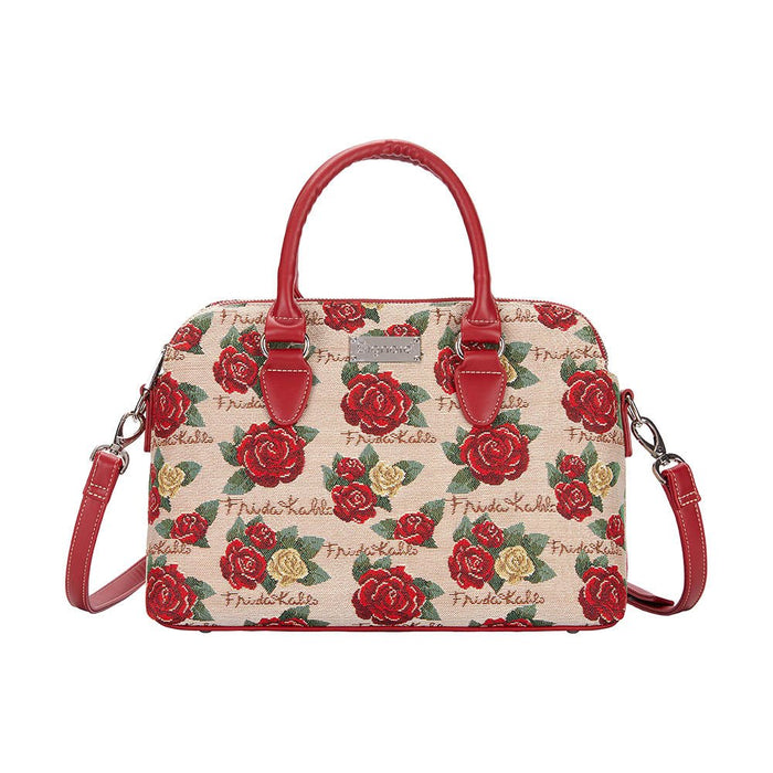 Frida Kahlo Rose - Triple Compartment Bag - Kozeenest