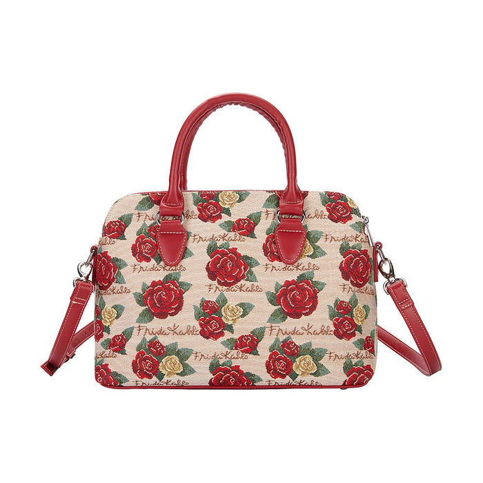 Frida Kahlo Rose - Triple Compartment Bag - Kozeenest