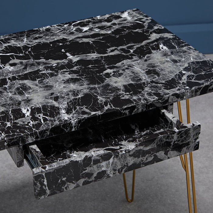 Fusion Desk Black Marble-2