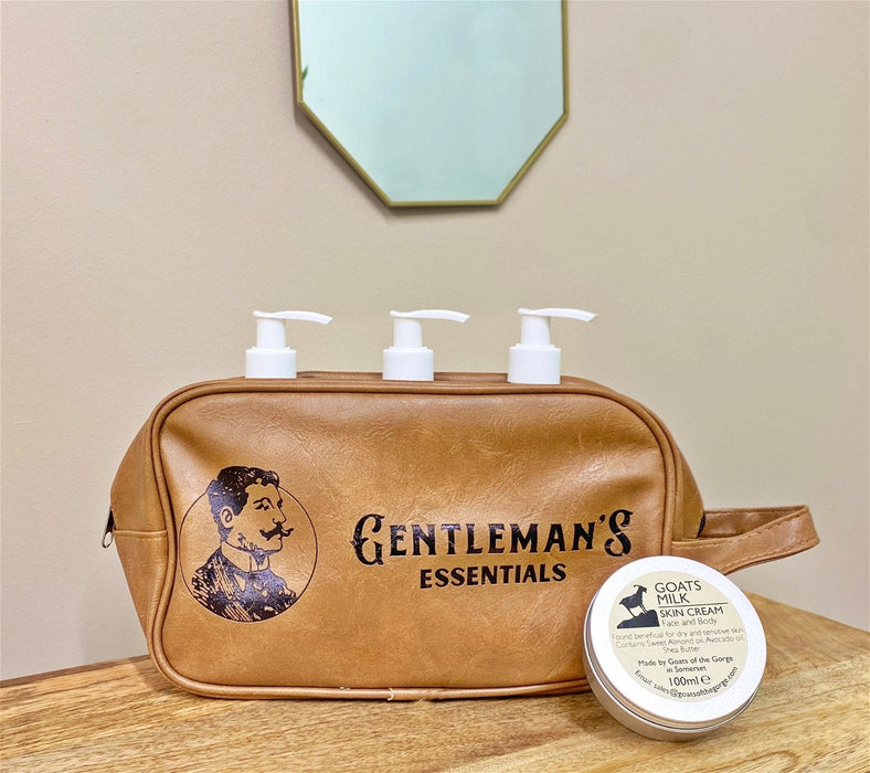 Gentlemans Toiletry Bag with Carrying Loop - Kozeenest