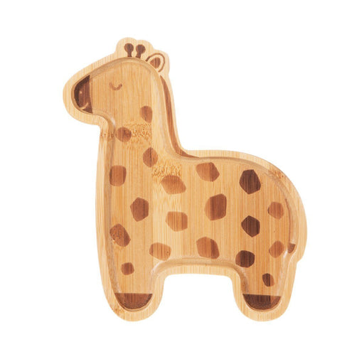 Gigi Giraffe Bamboo Plate - Kozeenest