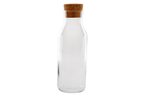 Glass Canister With Cork Stopper 30cm - Kozeenest