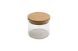 Glass Jar With Bamboo Lid 8cm - Kozeenest