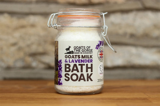 Goats Milk Lavender Bath Soak - Kozeenest