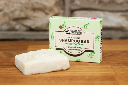 Goats Milk Shampoo Bar With Tea Tree - Kozeenest