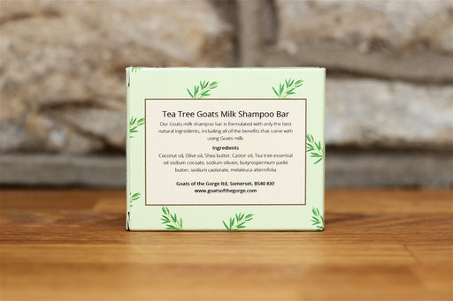 Goats Milk Shampoo Bar With Tea Tree - Kozeenest