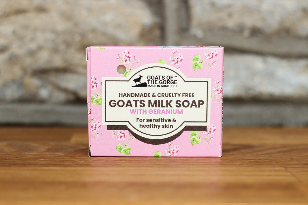 Goats Milk Soap Geranium - Kozeenest