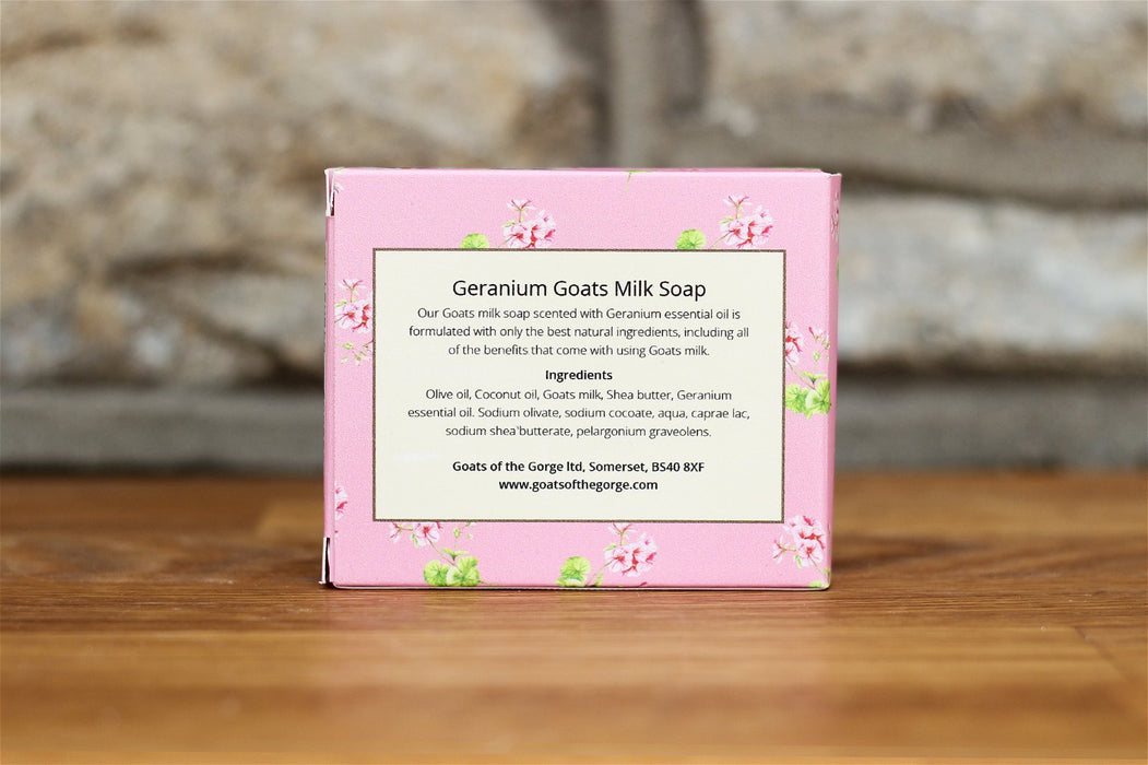 Goats Milk Soap Geranium - Kozeenest