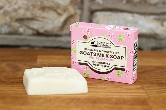 Goats Milk Soap Geranium - Kozeenest