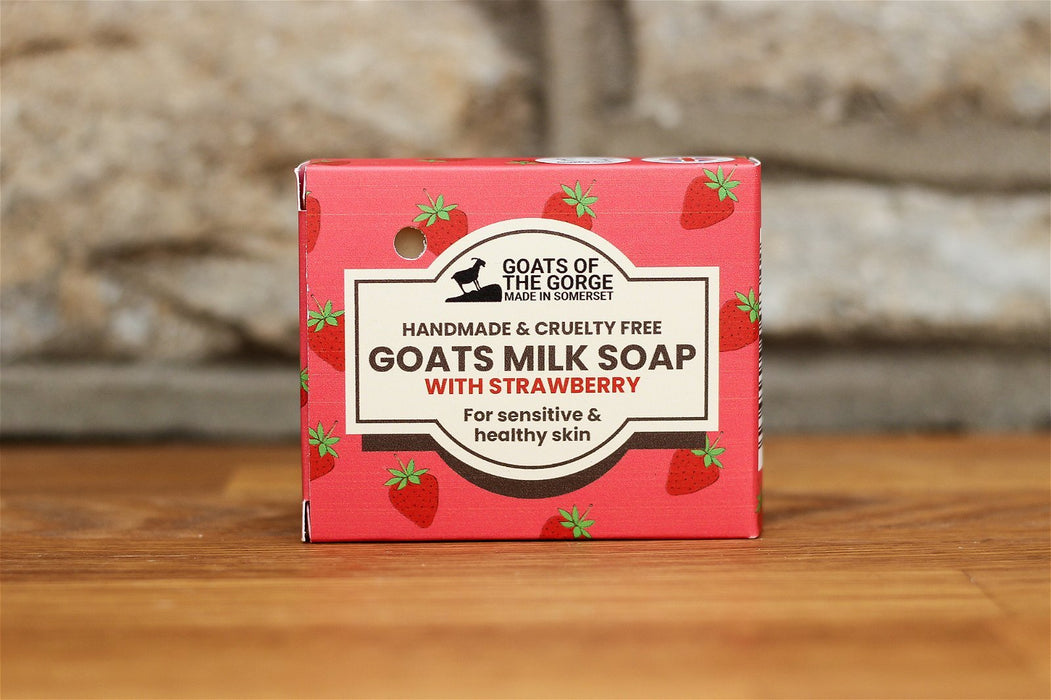 Goats Milk Soap Strawberry - Kozeenest